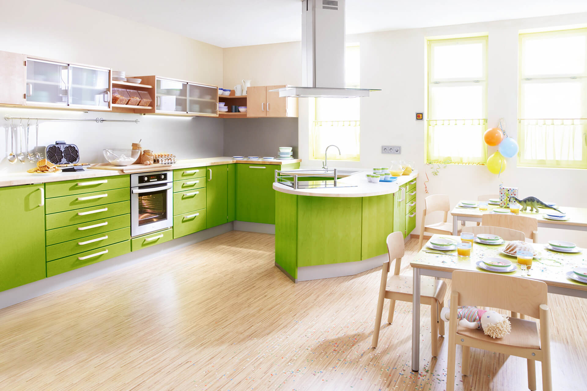  Essensraum in Kita, Kindergarten & Co. » HABA Pro Illustration 